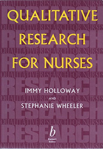 Stock image for Qualitative Research for Nurses for sale by Reuseabook