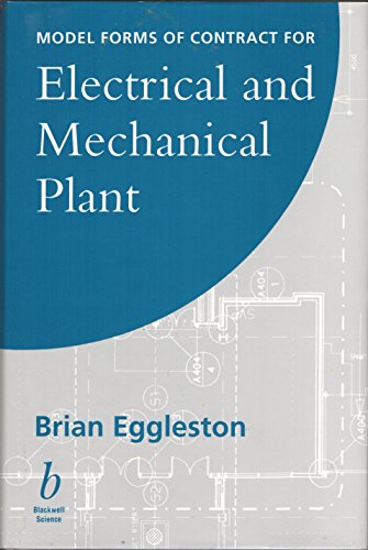 Beispielbild fr Model Forms of Contract for Electrical and Mechanical Plant zum Verkauf von G. & J. CHESTERS