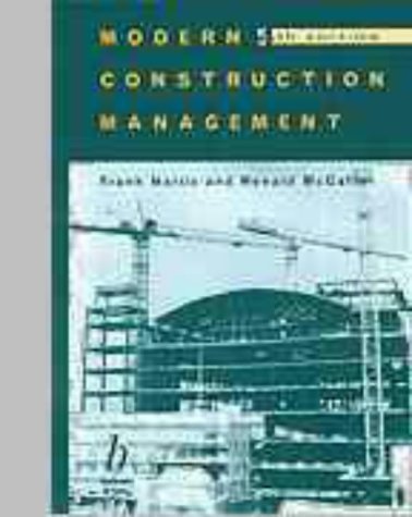 Beispielbild fr Modern Construction Management zum Verkauf von WorldofBooks