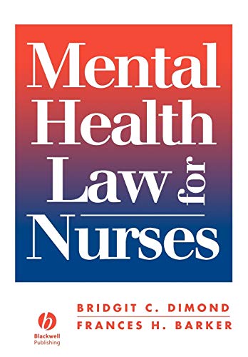 9780632039890: Mental Health Law for Nurses