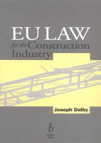 9780632040674: EU Law for the Construction Industry