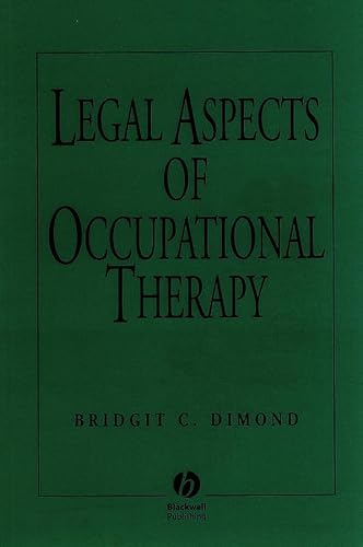 Beispielbild fr Legal Aspects of Occupational Therapy zum Verkauf von WorldofBooks