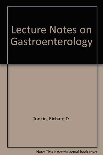 Stock image for Lecture Notes on Gastroenterology for sale by Adventures Underground