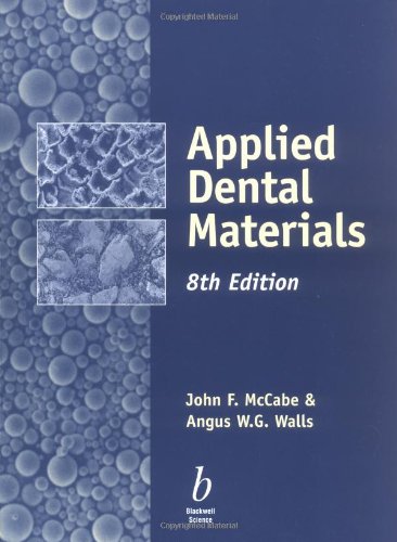 Imagen de archivo de Applied Dental Materials a la venta por Books From California