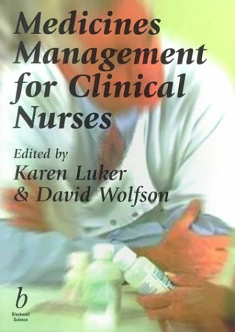 Imagen de archivo de Medicines Management for Clinical Nurses a la venta por AwesomeBooks