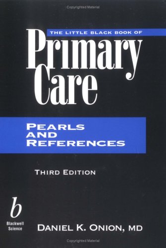 9780632043453: The Little Black Book of Primary Care: Pearls and References (Little Black Books)