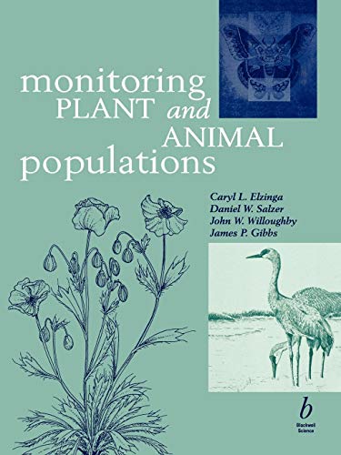 9780632044429: Monitoring Plant and Animal Populations: A Handbook for Field Biologists