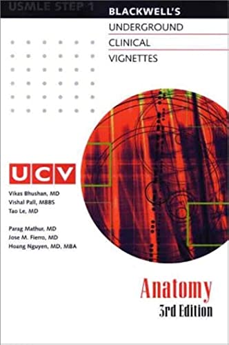 Imagen de archivo de Underground Clinical Vignettes: Anatomy: Classic Clinical Cases for USMLE Step 1 Review a la venta por Books Unplugged