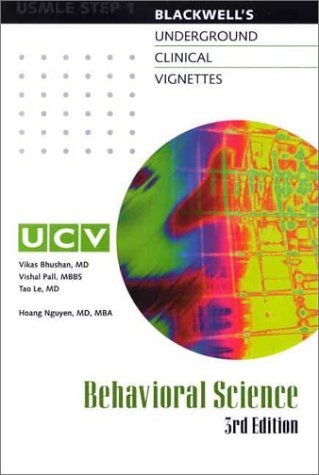 Beispielbild fr Underground Clinical Vignettes: Behavioral Science: Classical Clinical Cases for USMLE Step 1 Review zum Verkauf von ThriftBooks-Atlanta
