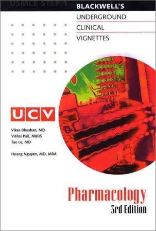 Beispielbild fr Underground Clinical Vignettes: Pharmacology: Classic Clinical Cases for USMLE Step 1 Review zum Verkauf von Irish Booksellers