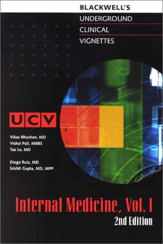 Beispielbild fr Underground Clinical Vignettes : Internal Medicine, Vol. 1 zum Verkauf von Books Puddle