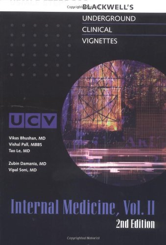 Beispielbild fr Internal Medicine: Internal Medicine (Underground Clinical Vignettes) zum Verkauf von Mispah books