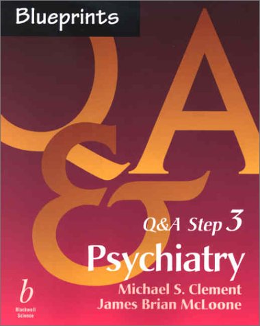 Imagen de archivo de Blueprints Q&A Step 3: Psychiatry a la venta por HPB-Red