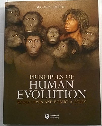 Imagen de archivo de Principles of Human Evolution a la venta por Better World Books
