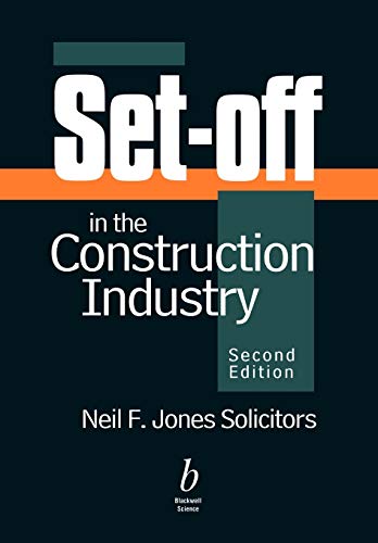Imagen de archivo de Set-off in the Construction Industry 2e a la venta por WorldofBooks