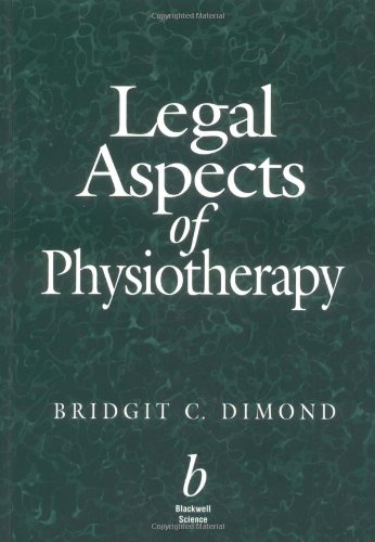 Beispielbild fr Legal Aspects Physiotherapy zum Verkauf von WorldofBooks