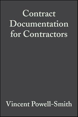 Stock image for Contract Documentation for Contractors for sale by Greener Books