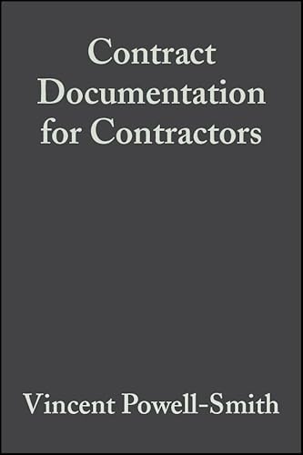 9780632052028: Contract Documentation for Contractors