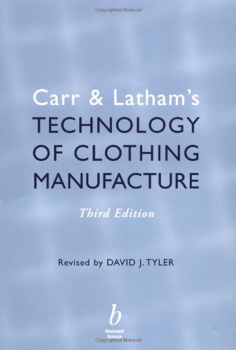 9780632052486: Carr and Latham's Technology of Clothing Manufacture