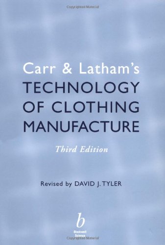 Stock image for Carr and Latham?s Technology of Clothing Manufacture for sale by WorldofBooks