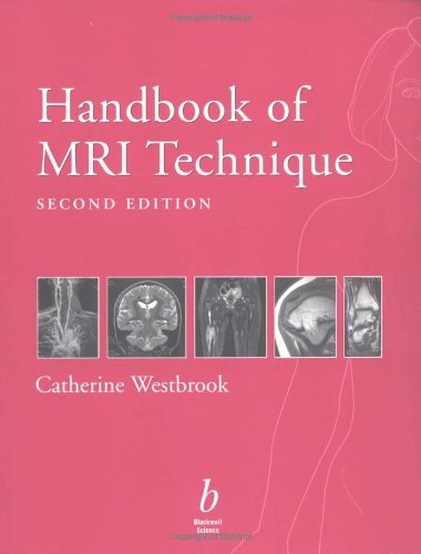 9780632052646: Handbook of MRI Techniques