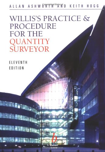 Stock image for Willis's Practice and Procedure for the Quantity Surveyor for sale by Better World Books