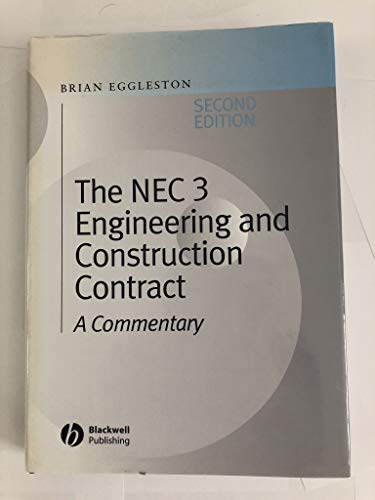 9780632053865: The NEC 3 Engineering and Construction Contract: A Commentary