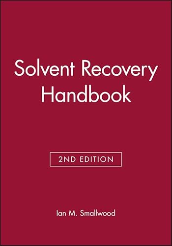 Beispielbild fr Solvent Recovery Handbook zum Verkauf von Mispah books