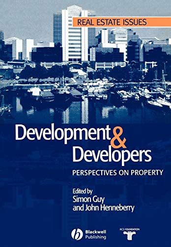9780632058426: Development and Developers: Perspectives on Property