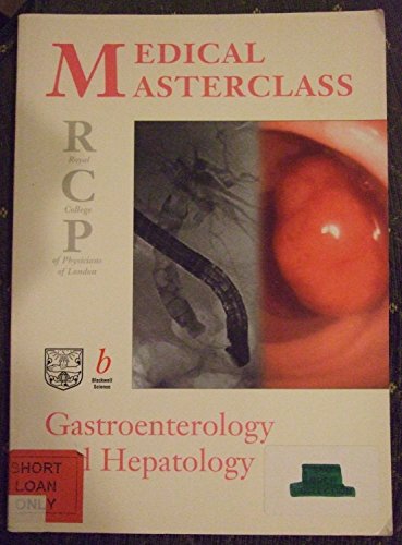 9780632058679: RCP MRCP Masterclass: Gastroenterology and Hepatology (Medical Masterclass Series)