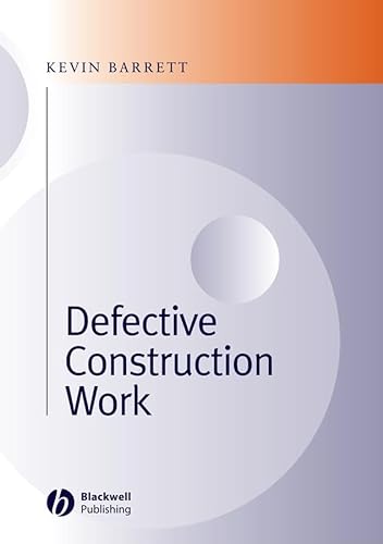 Beispielbild fr Defective Construction Work: and the Project Team zum Verkauf von WorldofBooks