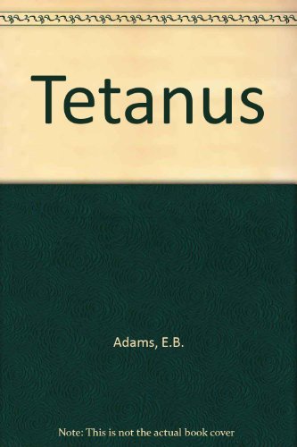 Imagen de archivo de Tetanus a la venta por Silent Way Books