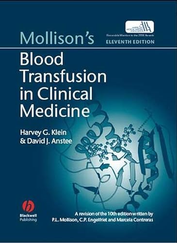 Stock image for Mollison's Blood Transfusion in Clinical Medicine for sale by BooksRun