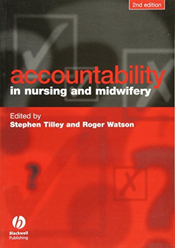 Imagen de archivo de Accountability in Nursing and Midwifery a la venta por MusicMagpie