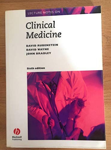 Beispielbild fr Lecture Notes on Clinical Medicine zum Verkauf von AwesomeBooks