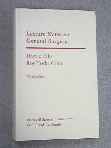 Imagen de archivo de Lecture Notes on General Surgery a la venta por WorldofBooks