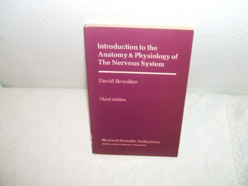 Imagen de archivo de Introduction to the anatomy & physiology of the nervous system a la venta por Wonder Book