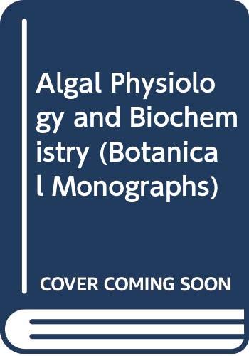 Imagen de archivo de Algal Physiology and Biochemistry a la venta por Anybook.com