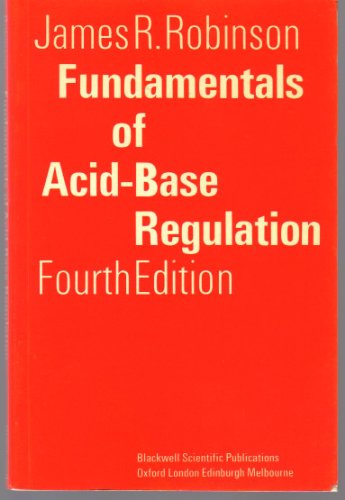 Beispielbild fr Fundamentals of acid-base regulation zum Verkauf von HPB-Red
