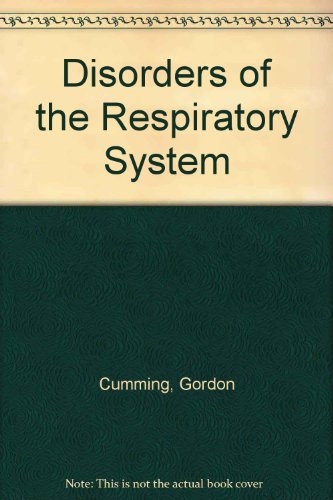 Stock image for Disorders of the respiratory system for sale by Phatpocket Limited