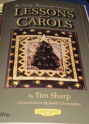 An Early American Service of Lessons and Carols (9780633023706) by Tim Sharp