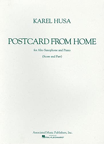 9780634000270: Karel husa: postcard from home