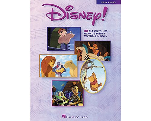 9780634000652: Disney easy piano piano: 48 Classic Tunes from 33 Disney Movies & Shows (Walt Disney Easy Piano Solos)