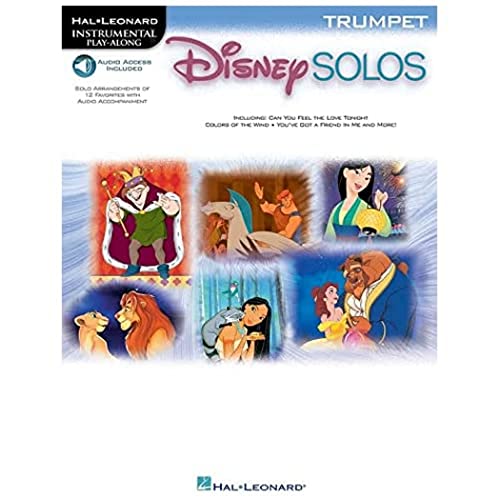 Beispielbild fr Disney Solos for Trumpet: Play Along with a Full Symphony Orchestra! zum Verkauf von BooksRun