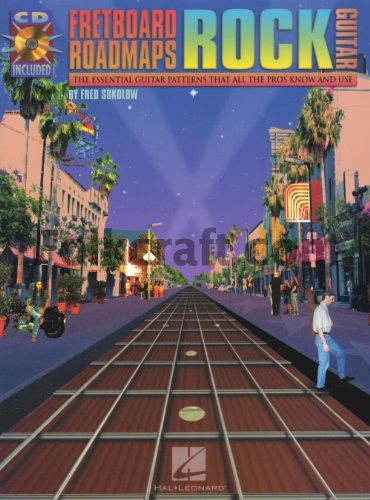 9780634001376: Fretboard roadmaps: rock guitar guitare +cd
