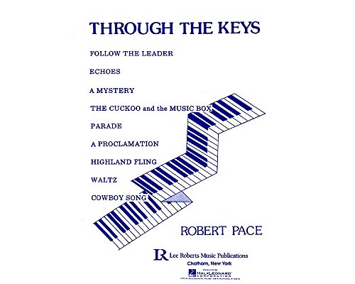 Stock image for Blue Book I Through the Keys 9 Solos (Recital Series for Piano) for sale by Wonder Book