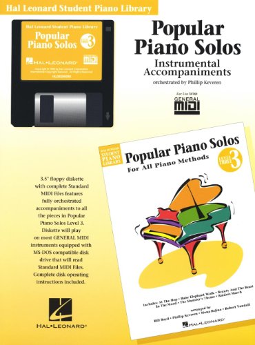 Popular Piano Solos - Level 3 - GM Disk: Hal Leonard Student Piano Library (9780634002632) by [???]