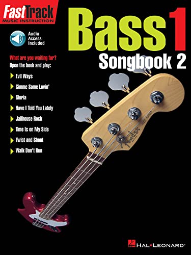 Stock image for FastTrack Bass Songbook 2 - Level 1 Book/Online Audio (Fast Track (Hal Leonard)) for sale by Goodwill of Colorado