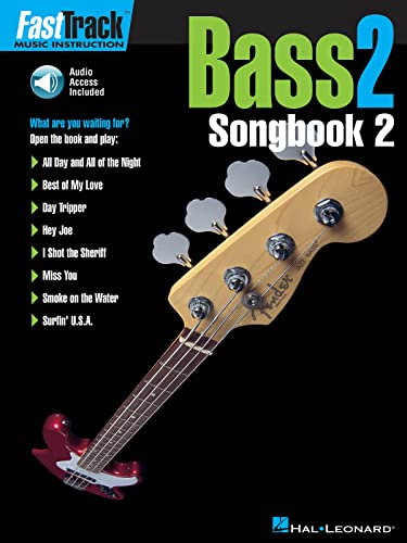 Stock image for FastTrack Bass Songbook 2 - Level 2 Book/Online Audio (Fast Track (Hal Leonard)) for sale by Goodwill of Colorado