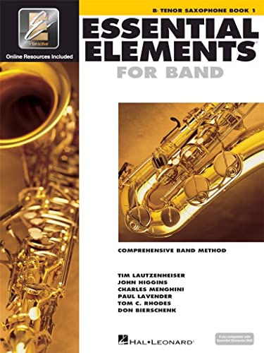 Stock image for Essential Elements for Band - Bb Tenor Saxophone Book 1 with EEi (Book/Online Media) for sale by ThriftBooks-Atlanta